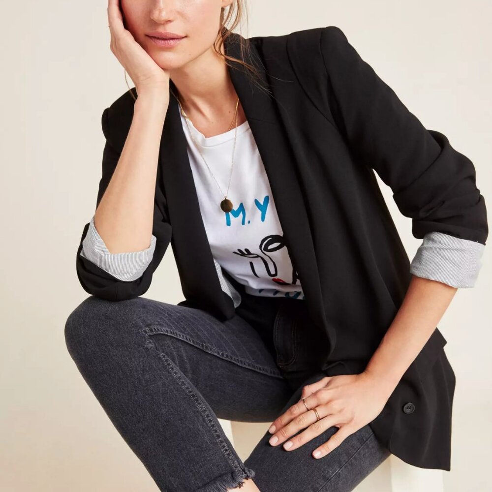 Anthropologie Cartonnier Blazer
